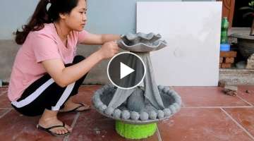 Ideas Concrete At Home - The Unique Creative Between Fish Pots And Plant Pots