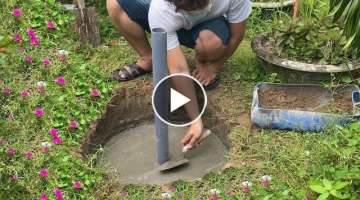 DIY - ❤️ Cement craft ideas ❤️ - Great idea for beautiful garden ❤️❤️❤️