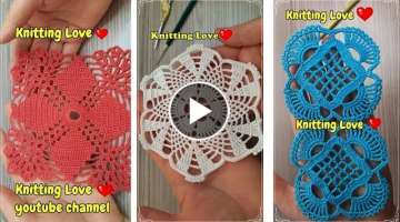 Fantastik Very Easy Beautiful Crochet Motif visit my channel