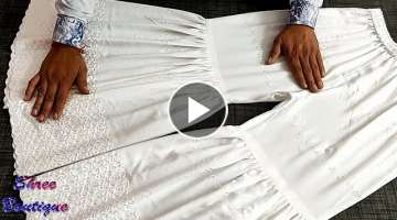 Sharara full cutting and stitching with easy tips || Make Sharara Step By Step with Full Tutorial