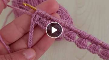 Super Tunisian Crochet - Tunus Ä°ÅŸi Ã–rgÃ¼ Modeline BayÄ±lacaksÄ±nÄ±z