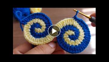 Super Easy Crochet Knitting - Dikkat Başınızı Döndürecek Örgü Modeli