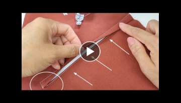 ???? The Secret of Sewing Hidden Zipper that you probably don't know | Sewing Tips and Tricks
