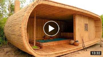 How To Complete Build Craft-Bamboo Villa And Swimming Pools Inside Part II
