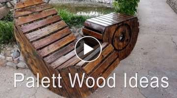 DIY/ Creative ideas from wood palett/Garden decoration