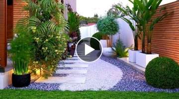 Top 200 Front Yard Garden Landscaping Ideas 2022 Backyard Patio Design| modern House Exterior Des...