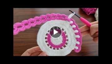 Super very beautiful easy crochet knitting making ✔ Çok güzel tığ işi örgü motif modelle...