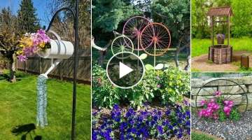 15 Awesome Yard Art & Garden Decoration Ideas | garden ideas