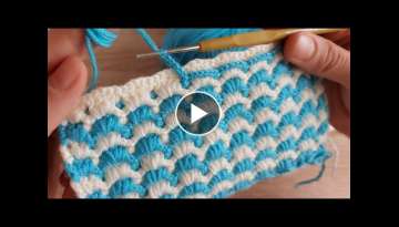 Amazing Easy Crochet Knitting Pattern - Cook Güzel Örgü Modeli