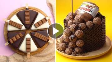 Most Amazing Oreo, KitKat Chocolate Cake Decorating Recipes | So Yummy KitKat Milk Tutorials