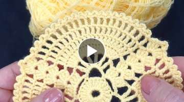 Super beautiful motif Crochet Knitting Model ✔ Bu Motif muhteşem Tığ İşi Örgü Motif