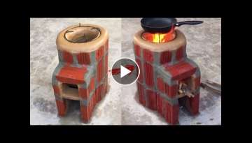 Wow Wow . Rocket Stove Construction Technology From Cement, Brick And Clay, Diywoodstove