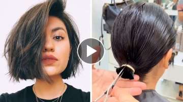 12 Popular Bob Haircut Ideas in 2020 | Women Short Haircut Tutorial | Trendy Hair Compilation