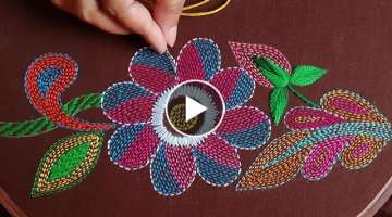 নকশীকাঁথা সেলাই, Nokshi Katha, Hand Embroidery Traditional Bangladesh...