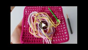 Amazing Easy Crochet Knitting Model - Bu Örgü Modeli Sizi Çok Şaşırtacak ????