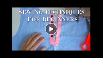 Sewing Techniques For Beginners | Sewing Tutorial |Thuy Sewing