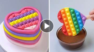 Delicious Homemade Heart Cake Decorating For Darling ???????? So Tasty Cake And Dessert Compilati...