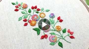 Hand embroidery pattern, easy and beautiful for beginners