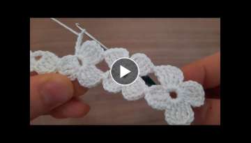 FANTASTIC Very Very Beautiful Flower Crochet Motif Knitting Online Tutorial for beginners Tığ i...