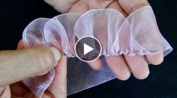 Hand Embroidery: Ribbon Work