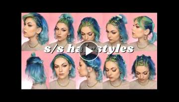 10 EASY HAIRSTYLES FOR SHORT HAIR for Spring Summer 2021