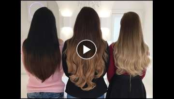 Ombre Clip In Hair Extensions ~ Foxy Locks Ombre Shades