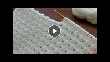 Super Easy Crochet Knitting Model Çok Güzel Çok Kolay Örgü Modeli