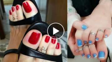 Beautiful & sensational women's feet/gorgeous women's feet toe nails colour designs ideas