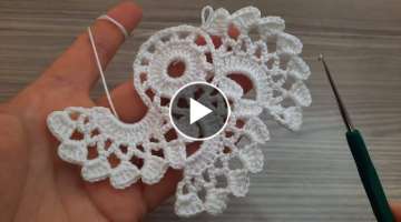 Super Easy Beautiful Flower Crochet Motif knitting Online Tutorial for beginners Tığ işi Örg�...