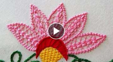 Hand Embroidery: Flower Stitch