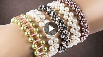 Perlen-Armband - Einfache Fädelanleitung