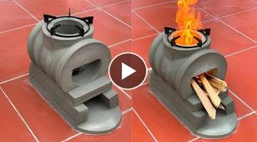 Ideas Of A Firewood Stove From A Plastic Barrel - Beautiful and Easy