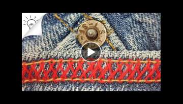 5 SEWING TIPS AND EMBROIDERY IDEAS | Thaitrick