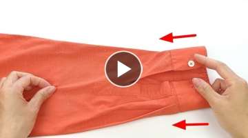 ???? 3 Ways to shorten your Sleeves | Sewing Tips and Tricks that you shouldn't overlook