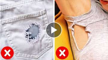 22 Amazing Sewing Ideas And Life Hacks || Clothes Repair Hacks