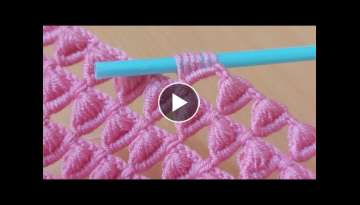 Super easy great crochet knit/çok kolay harika bir tığ işi model