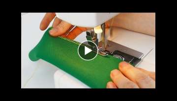 Consejos de costura sobre cómo coser sin overlock Trucos de costura para usar el prensatelas ov...
