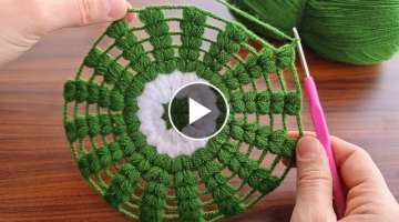 Super Easy Crochet Knitting Model ✔ Çok Kolay Tığ İşi Örgü Lif Modeli Yapımı