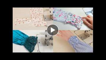 [WOW]‼️ Very elegant sleeves designs / sewing techniques that will add a touch to your dresse...