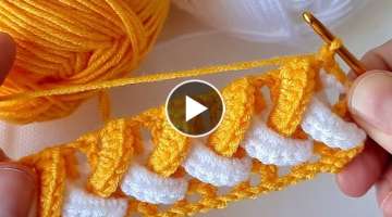 Super Easy Knitting Crochet Muhteşem örgü modeli