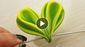DIY Amazing Cool Ideas,DIY Satin Fabric Flower tutorial