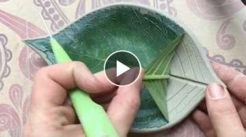Leaf Pottery by Piper Pottery