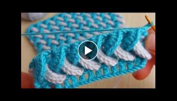 How to Crochet Knitting - cok kolay cok guzel yelek battaniye örgü modeline bayılacaksınız