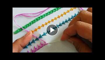 hand embroidey/basic stitches for beginners