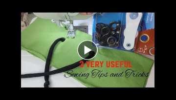 ???? 3 Very Useful Sewing Tips and Tricks that you should know #48 | Sewing Techniques | Sewing ...