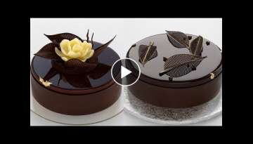 Fancy Chocolate Cake Recipes You'll Like | Most Fancy Chocolate Cake Decorating Ideas Compilation