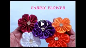 How to make a beautiful fabric flower
