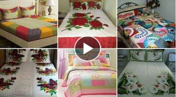Classy and simple modern bedding set cover/quilted patchwork Bedsheet design by pop up fashion ??...