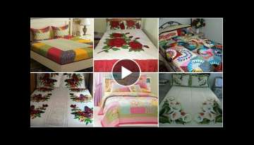 Classy and simple modern bedding set cover/quilted patchwork Bedsheet design by pop up fashion ??...