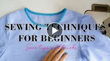 Sewing Techniques For Beginners | Sewing Tips And Tricks | Sleeve Techniques | Thuy Sewing
